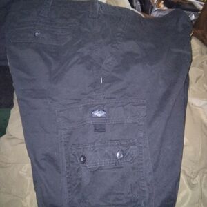 Lee Men's Black Cargo Pants